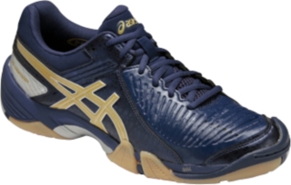 【ASICS/アシックス】 GEL-DOMAIN 2 ネイビーブルーxゴールド メンズ アシックス